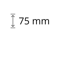 Výška 75 mm