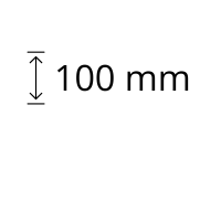 Výška 100 mm