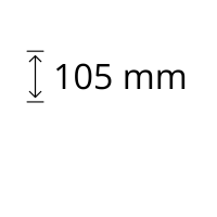 Výška 105 mm