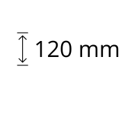 Výška 120 mm