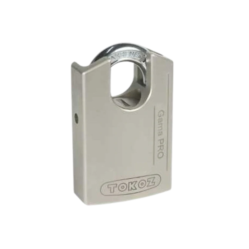 Visací zámek TOKOZ GAMA 60 CS, saténový nikl