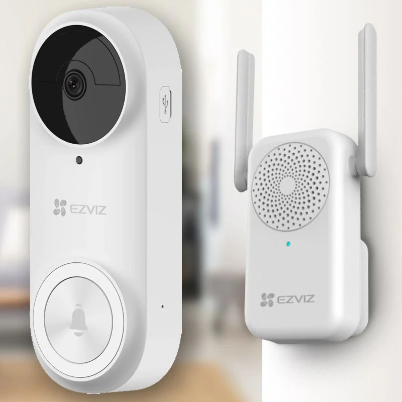 Domácí wi-fi zvonek Ezviz DB2 2K (3MP) CS-DB2-A0-2C3WPB
