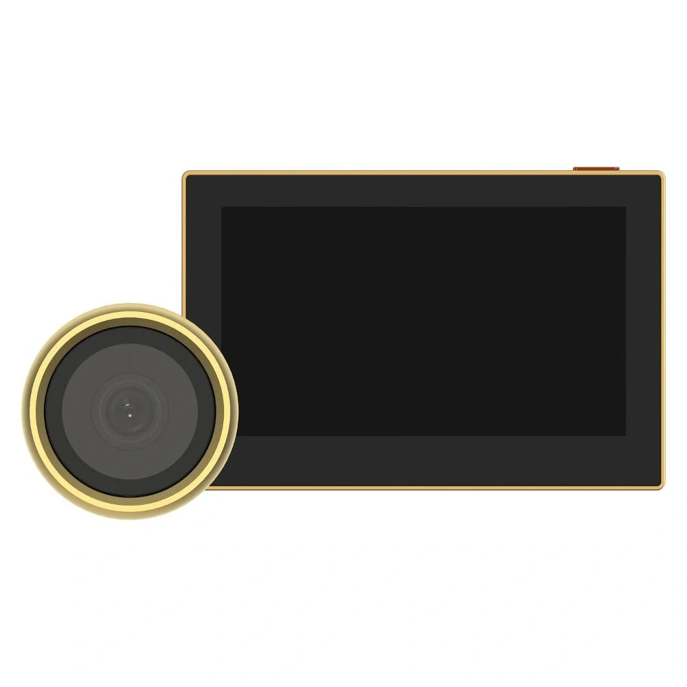 Digitální dveřní kukátko Ezviz HP2 Gold CS-HP2-R100-6E2WB-GD