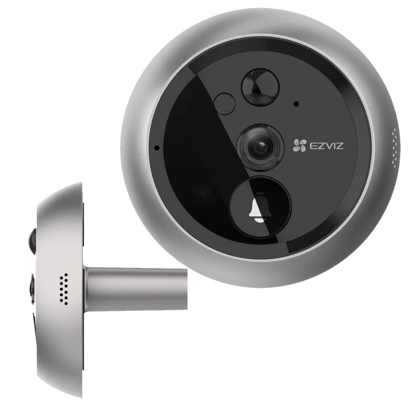 Wi-fi domovní kukátko s monitorem Ezviz DP2C CS-DP2C-A0-6E2WPFBS