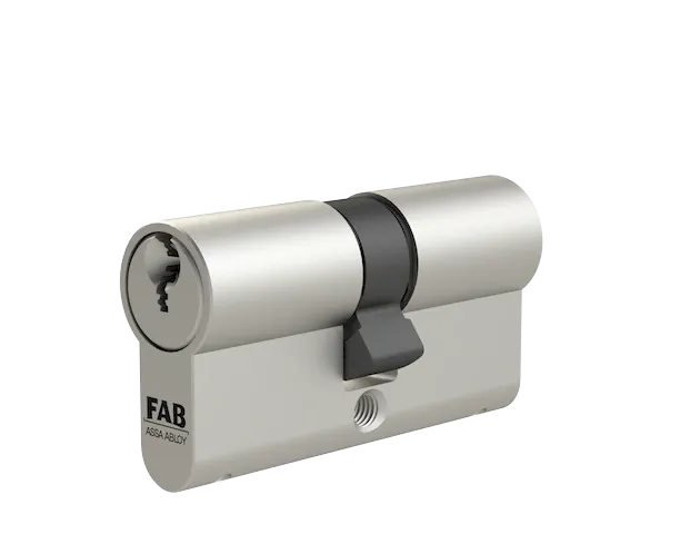 Oboustranná bezpečnostní cylindrická vložka FAB 3*** 35/40, RC3/BT3, 5 klíčů, saténový nikl