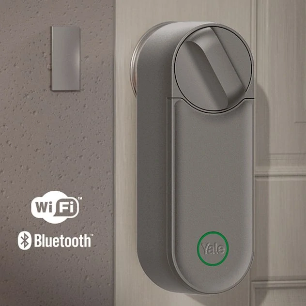 Chytrý zámek Yale Linus® Smart Lock L2, stříbrná