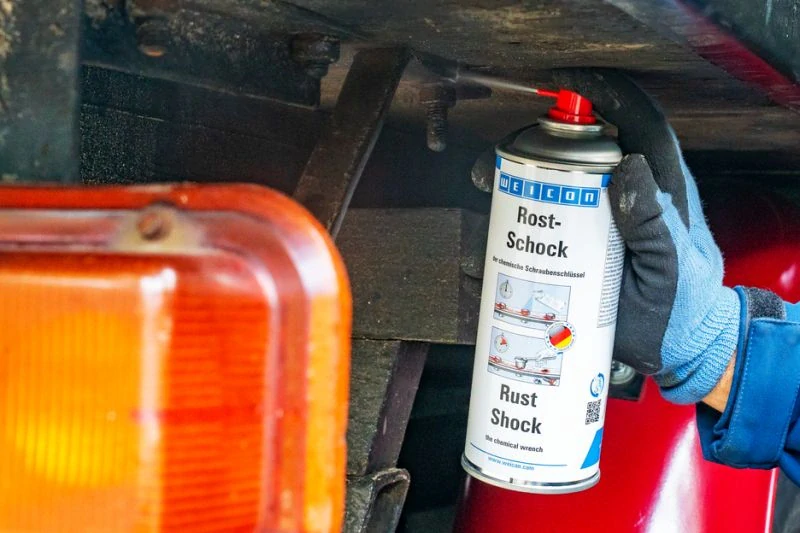 Šok na rez WEICON sprej na uvolnění šroubových spojů, 400 ml
