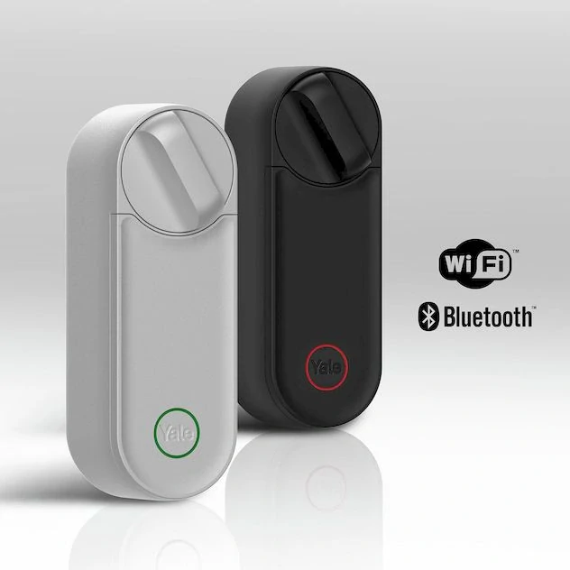 Chytrý zámek Yale Linus® Smart Lock L2, stříbrná