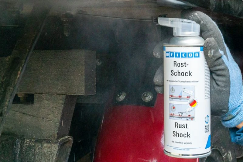 Šok na rez WEICON sprej na uvolnění šroubových spojů, 400 ml