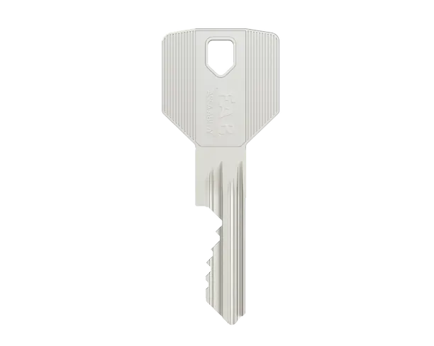 Cylindrická vložka s nastavitelným zubem Assa Abloy FAB 4**** 30+10 mm, RC4/BT4, 5 klíčů, saténový nikl