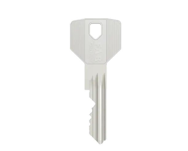 Oboustranná bezpečnostní cylindrická vložka FAB 3*** 30/75, RC3/BT3, 5 klíčů, saténový nikl