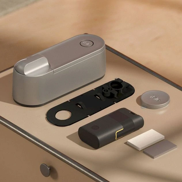 Chytrý zámek Yale Linus® Smart Lock L2, stříbrná