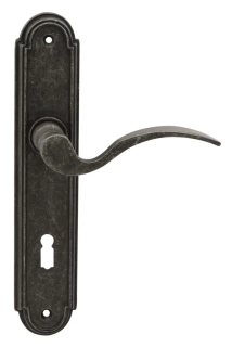 Dveřní štítové kování Cobra VENEZIA BB 90 mm RUSTIKAL, kované