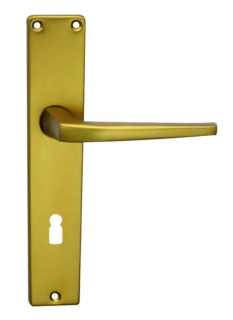 Dveřní štítové kování Cobra UNIVERSAL BB90 F4, bronzový elox