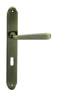 Dveřní štítové kování Cobra ALT-WIEN BB 90 mm, OFS bronz česaný