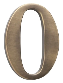 Domovní číslo Cobra "0" OFS, 10 cm