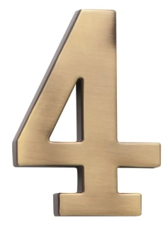 Domovní číslo Cobra "4" OFS, 10 cm