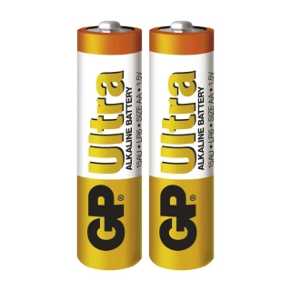 Tužková alkalická baterie GP Ultra AA (LR6), 2 ks