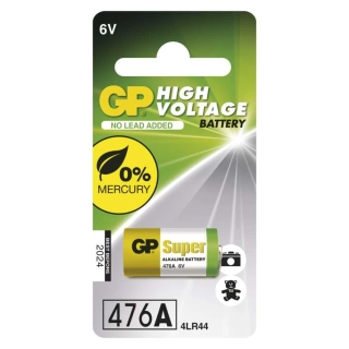 Speciální alkalická baterie GP 476AF, 4LR44, 6 V, 1 ks