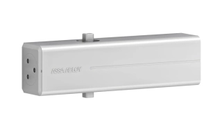 Dveřní zavírač s horní montáží Assa Abloy DC140 EN 2/3/4/5 bez ramínka, stříbrný