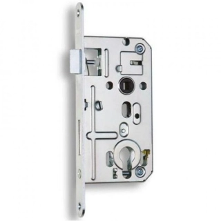 Zadlabací zámek HOBES K133PP PZ, P/L, 72/80 mm