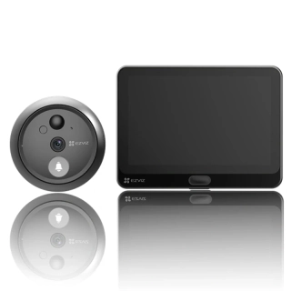 Wi-fi domovní kukátko s monitorem Ezviz HP4 CS-HP4-R100-6E2WPFBS