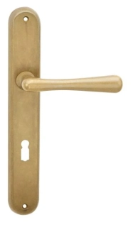 Dveřní štítové kování Cobra ELEGANT BB 90 mm, OV staromosaz